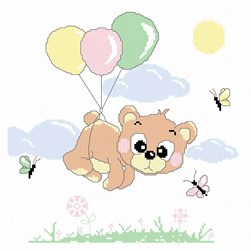 kit Point de croix Princesse L'envolée étonnante