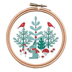 Kit broderie Traditionnelle Princesse Tableautin du petit bois