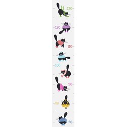 Toise à broder Princesse Chats noirs tout en couleurs