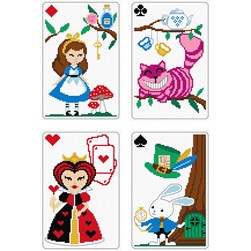 kit Point de croix Princesse Alice au pays des merveilles - Wonderland