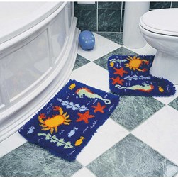 Tapis Point Noué Anchor Dans la mer