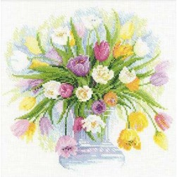 kit Point de croix RIOLIS Tulips