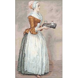 kit Point de croix RIOLIS Chocolate d'après J.E. Liotard