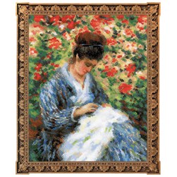 kit Point de croix RIOLIS Camille Monet -C Monet