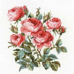 kit Point de croix RIOLIS Roses du jardin