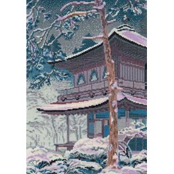 kit Point de croix RIOLIS La pagode