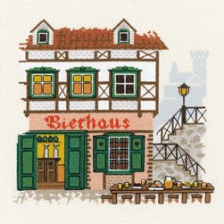 kit Point de croix RIOLIS Auberge traditionnelle