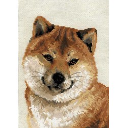 kit Point de croix RIOLIS Portrait d'un yusky japonais