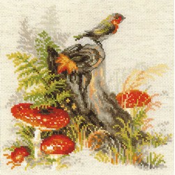 kit Point de croix RIOLIS Les amanites de la souche