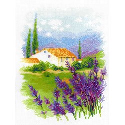 kit Point de croix RIOLIS Ferme de provence