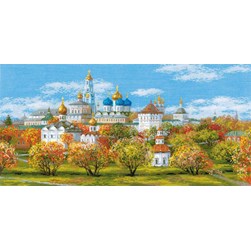 kit Point de croix RIOLIS Sergiev Posad Moscou