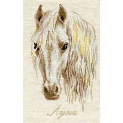 kit Point de croix RIOLIS Cheval de lune