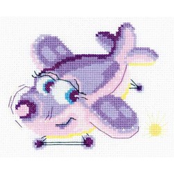 Mini Kit broderie RIOLIS Petit avionne