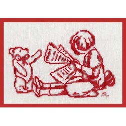 kit Point de croix Anagram Diffusion Josette et le journal