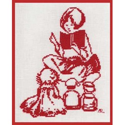 kit Point de croix Anagram Diffusion Josette raconte une histoire