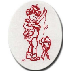 kit Point de croix Anagram Diffusion Emilie petite couturière