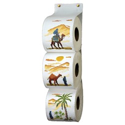 Range papier toilette paysage du Sahara