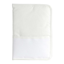 Protège carnet santé à broder DMC classique - ivoire