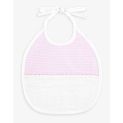 Bavoir à broder DMC 6 mois petits pois - petit koala - rose