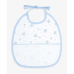 Bavoir à broder DMC 6 mois - petit koala - bleu