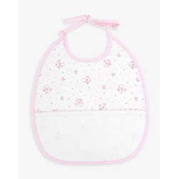 Bavoir à broder DMC 6 mois - petit koala - rose
