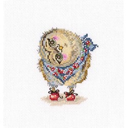kit Point de croix RTO Hibou étonnant