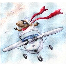 kit Point de croix RTO L'hydravion