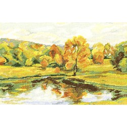 kit Point de croix RTO Scènes d'automne