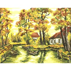 kit Point de croix RTO Couleurs automnales