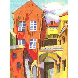 kit Point de croix RTO Quartier coloré