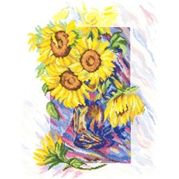 kit Point de croix RTO Tournesols éphémères