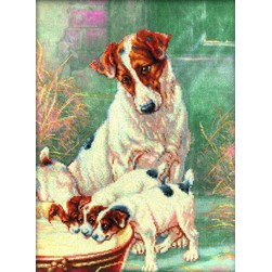 kit Point de croix RTO Sous le regard d'une mère