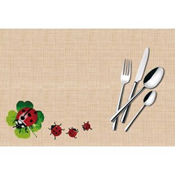 Sets De Table - Broderie Point de Croix compté Luc Création mes portes bonheur