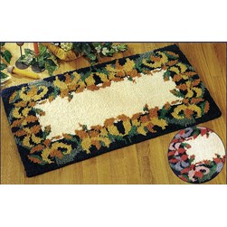 Tapis 100% pure laine Smyrnalaine Lys royaux roses