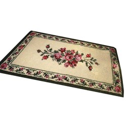 Tapis 100% pure laine Smyrnalaine Menuet aux roses