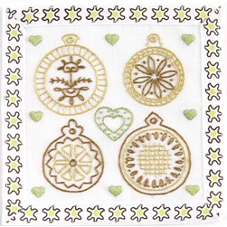 Kit broderie Traditionnelle DMC Moules à beurre alpins