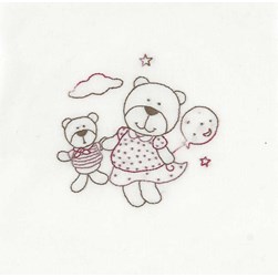 Kit broderie Traditionnelle DMC Maman Teddy