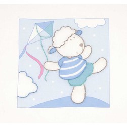 Kit broderie Traditionnelle DMC Petit mouton et le cref volant