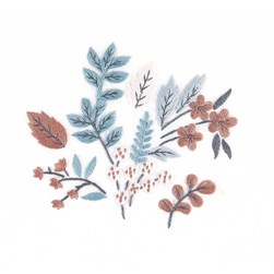 Kit broderie Traditionnelle DMC Feuillage pastel