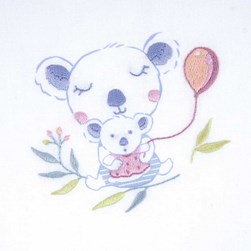 Kit broderie Traditionnelle DMC Tendresse de maman koala