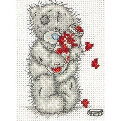 kit Point de croix Anchor Un bocal plein d'amour Me to you