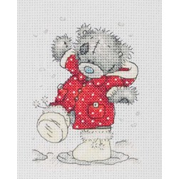 kit Point de croix Anchor Le manteau de noël Me to you