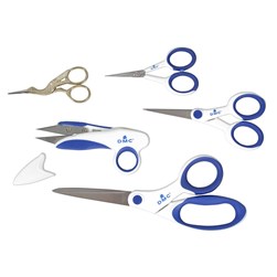 Mercerie Ciseaux DMC Lot de 5 paires de ciseaux multi-usages