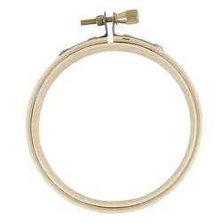 Tambours à broder DMC Tambour en bois pin - 10 cm