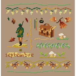 kit Point de croix Un Point Pour Toi Durant le mois de septembre