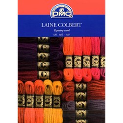 Carte des couleurs avec brins Laine Colbert ar