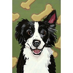 Broderie diamant Wizardi Le chien et ses os