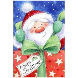 Broderie diamant Wizardi Père noël enfantin