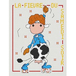 kit Point de croix Anagram Diffusion La danse de la vache yack